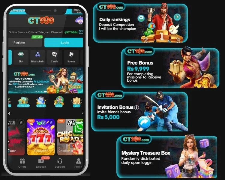 CT999 Game Download (The best Earning platform) For free