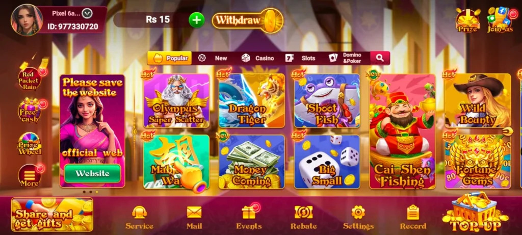 Wa777 Game Download (The New Earning Game) For Free