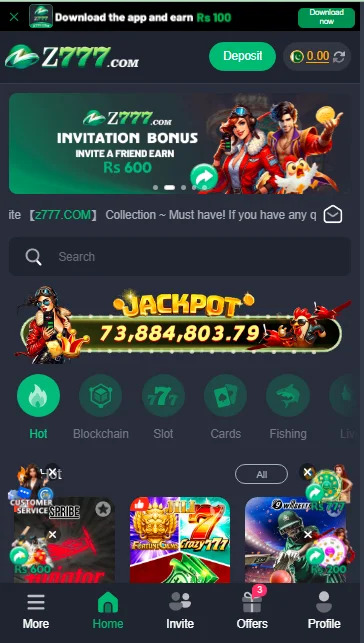 Z777 Game Download The New Earning Platform For Real Money(For Free)