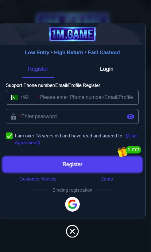 1M Game Download Play & Earning Real Money For Free
