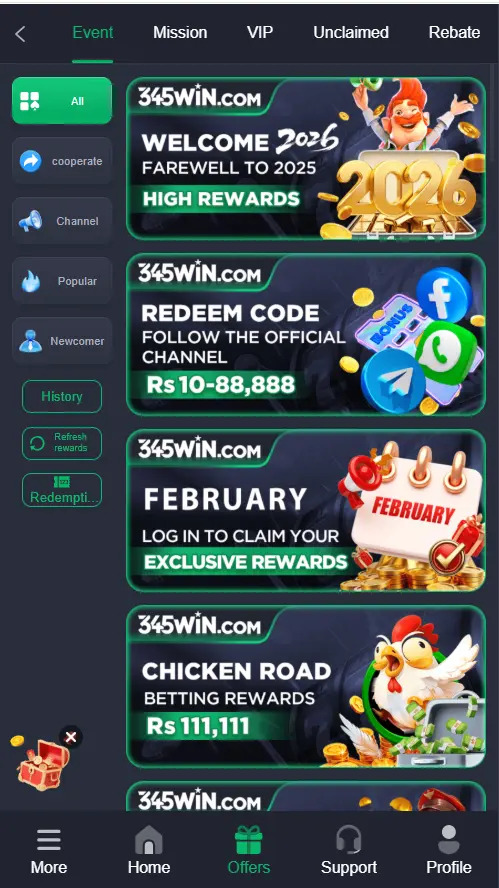 345Win Game Download For Free Earning Real Money (2026 Apk)