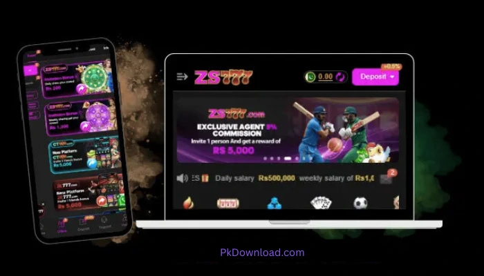 ZS777 Game Download (The Earning Real Money)For Free
