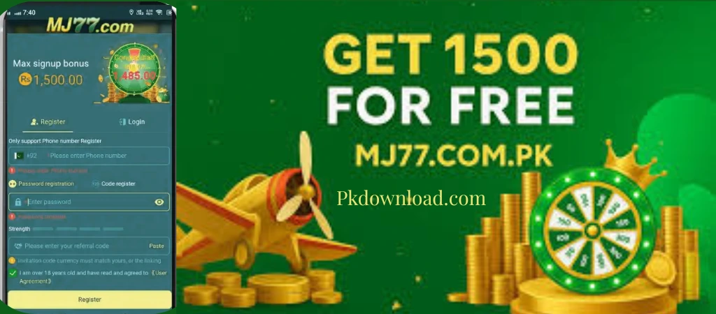 MJ77 Game Download |Latest Earning Apk| For Real Money Free