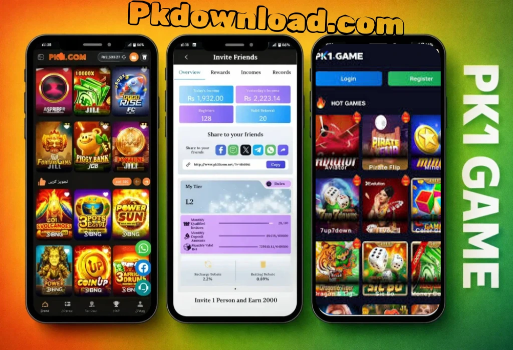 Pk1 Game Download |The Latest Earning Platform| For Free