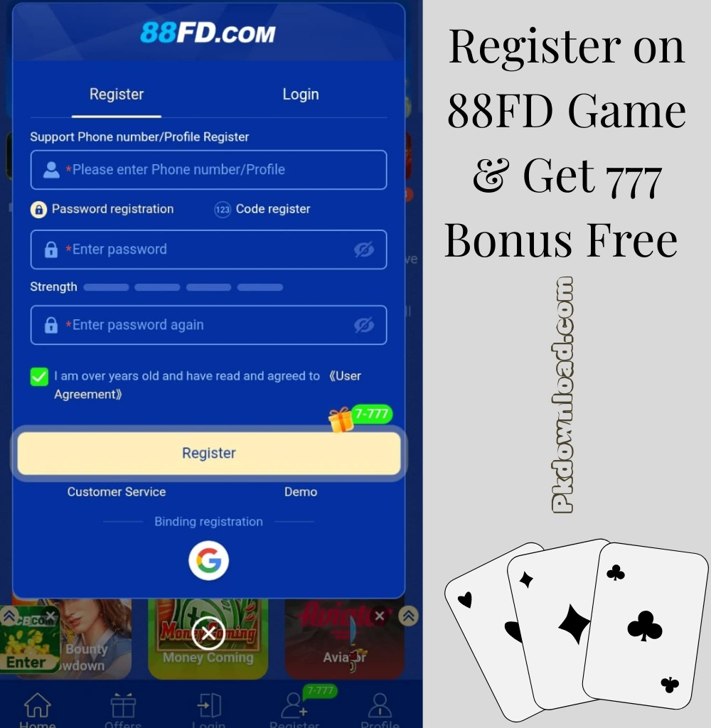 88FD Game Download The Latest Online Earning Platform Free