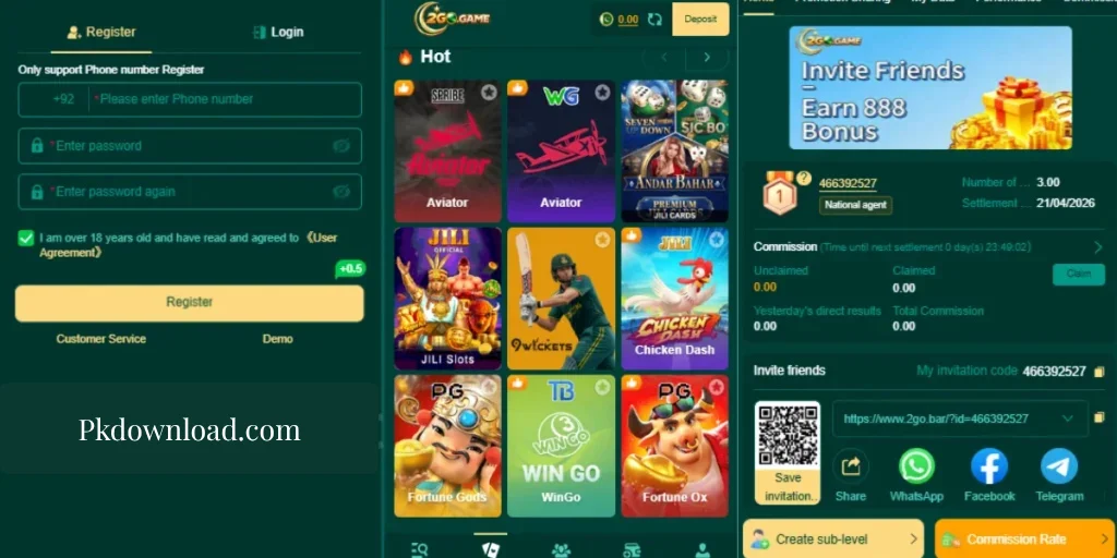 2Go Game Download The Latest Online Earning Platform Free